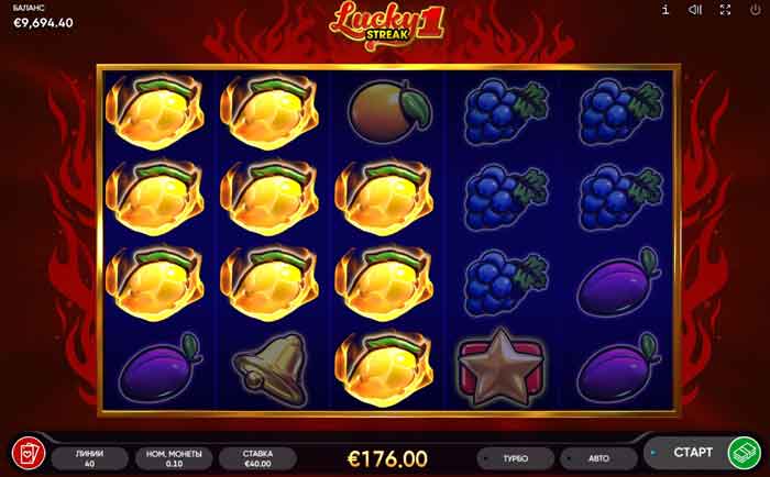 игра Lucky Streak 1 от онлайн казино pin-up